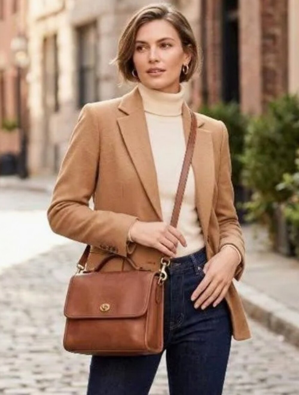 Coach Court Bag #9870, British Tan, 1996
